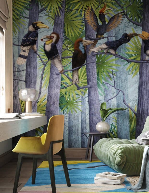 Papier peint Hornbill