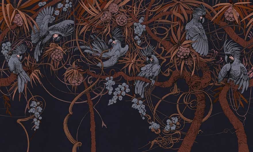 Papier peint Kakadu - 3