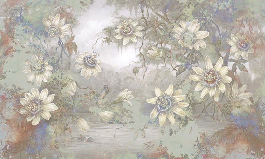 Papier peint Pasiflora - 3