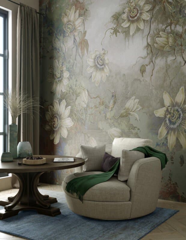 Papier peint Pasiflora