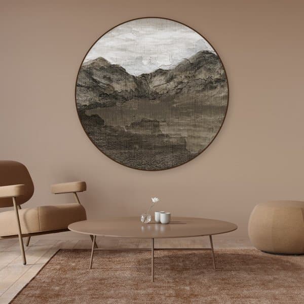 Papier peint cercle Bulky Peaks 2 - 3