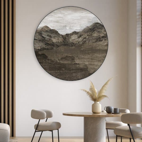 Papier peint cercle Bulky Peaks 2 - 4