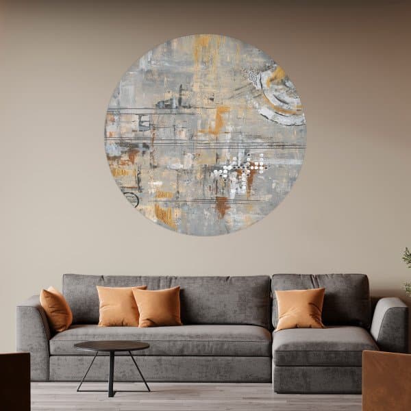 Papier peint cercle Loft Style 2 - 3