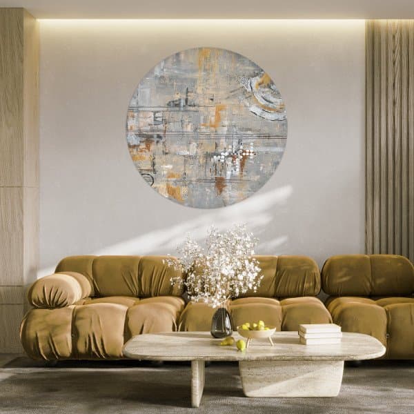 Papier peint cercle Loft Style 2 - 4