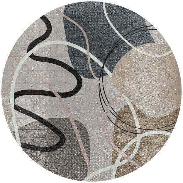 Papier peint cercle Fade Signal - 2