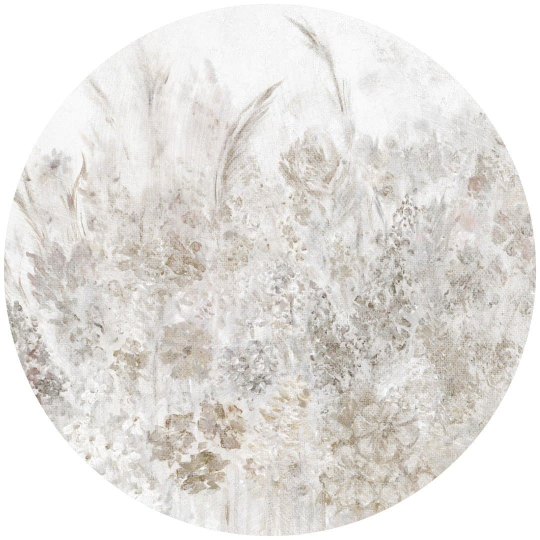 Papier peint cercle Passion Flowers 3