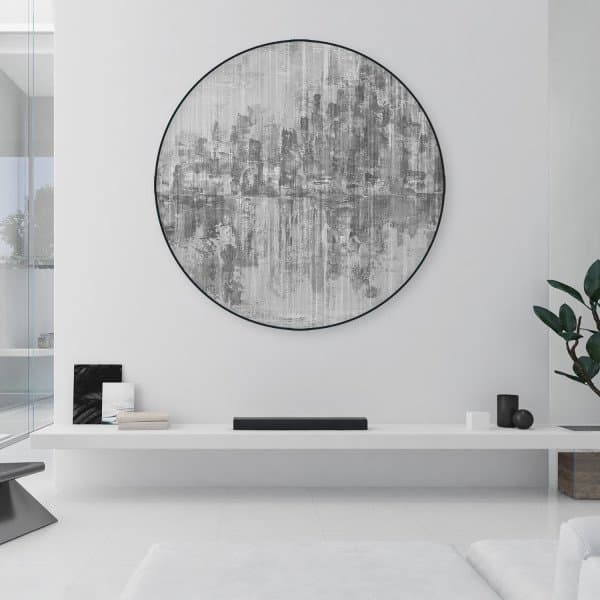 Papier peint cercle Urban Layer - 4