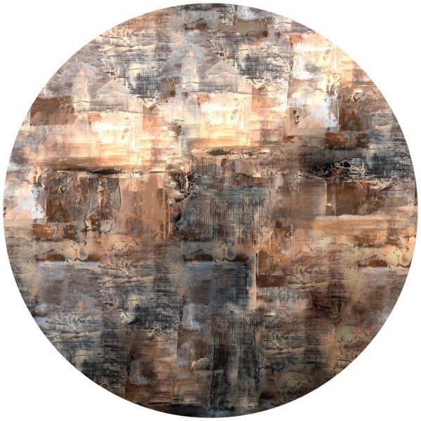 Papier peint cercle Canvas District 2 - 2