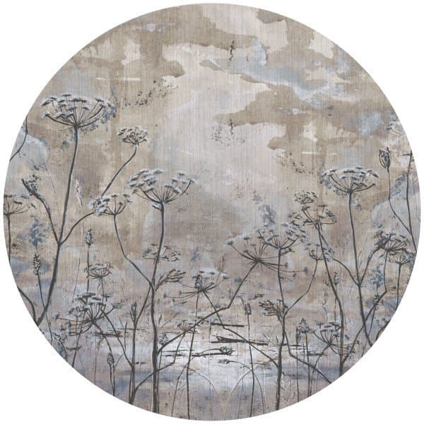 Papier peint cercle Velvet Dusk 2 - 2