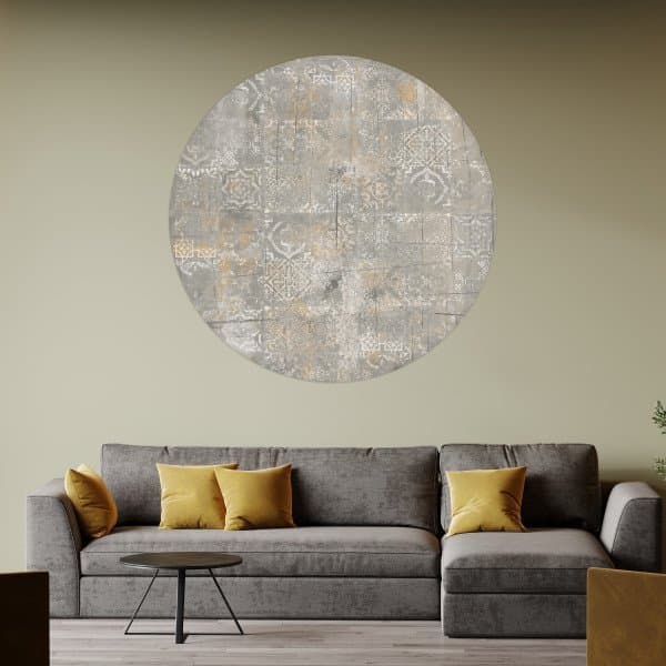 Papier peint cercle Mosaic Dream 4 - 3