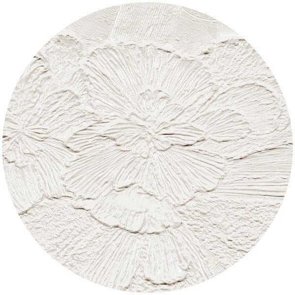 Papier peint cercle Gypsum Petals - 2