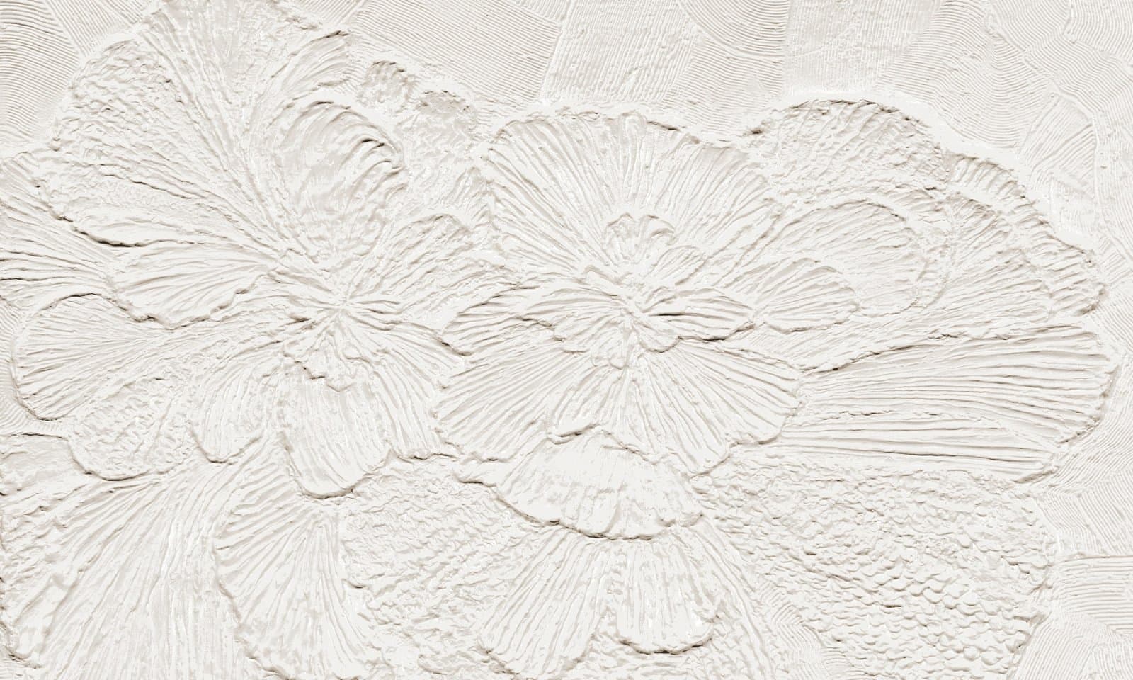 Papier peint Gypsum Petals