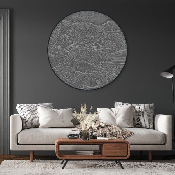 Papier peint cercle Gypsum Petals 3 - 4