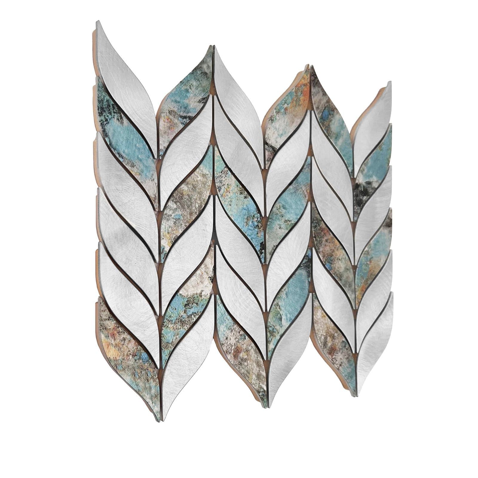 Mosaïque murale Patine botanique Allumi - 4