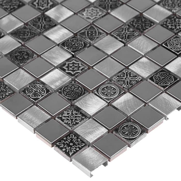 Mosaïque Allumi Gris Mix 23 - 2