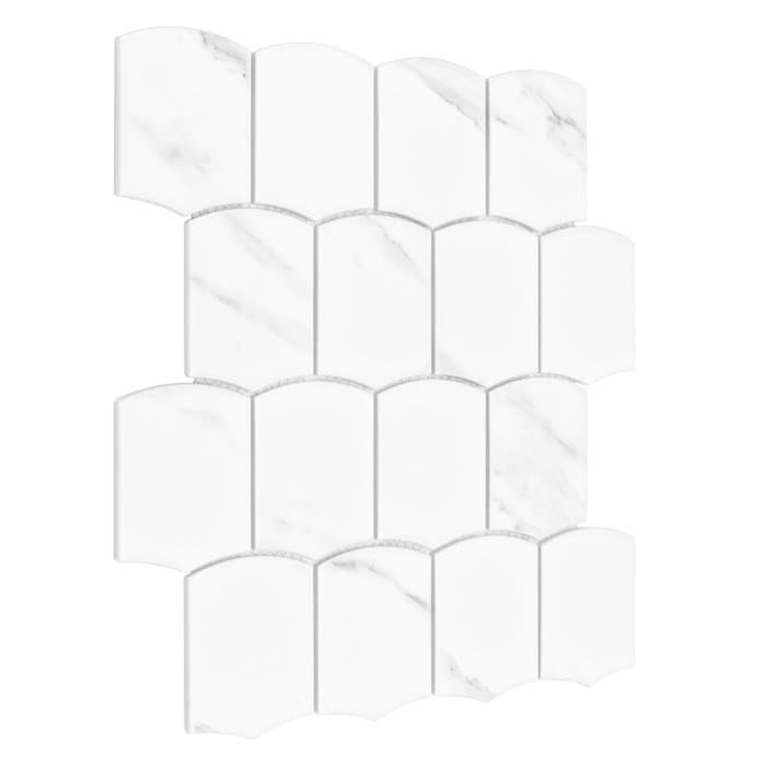 Mosaïque Arcado Carrara mat - 4
