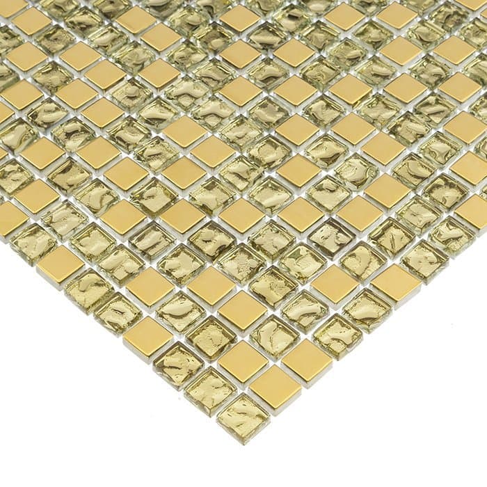 Mosaïque de verre Gold Mix 15 - 4
