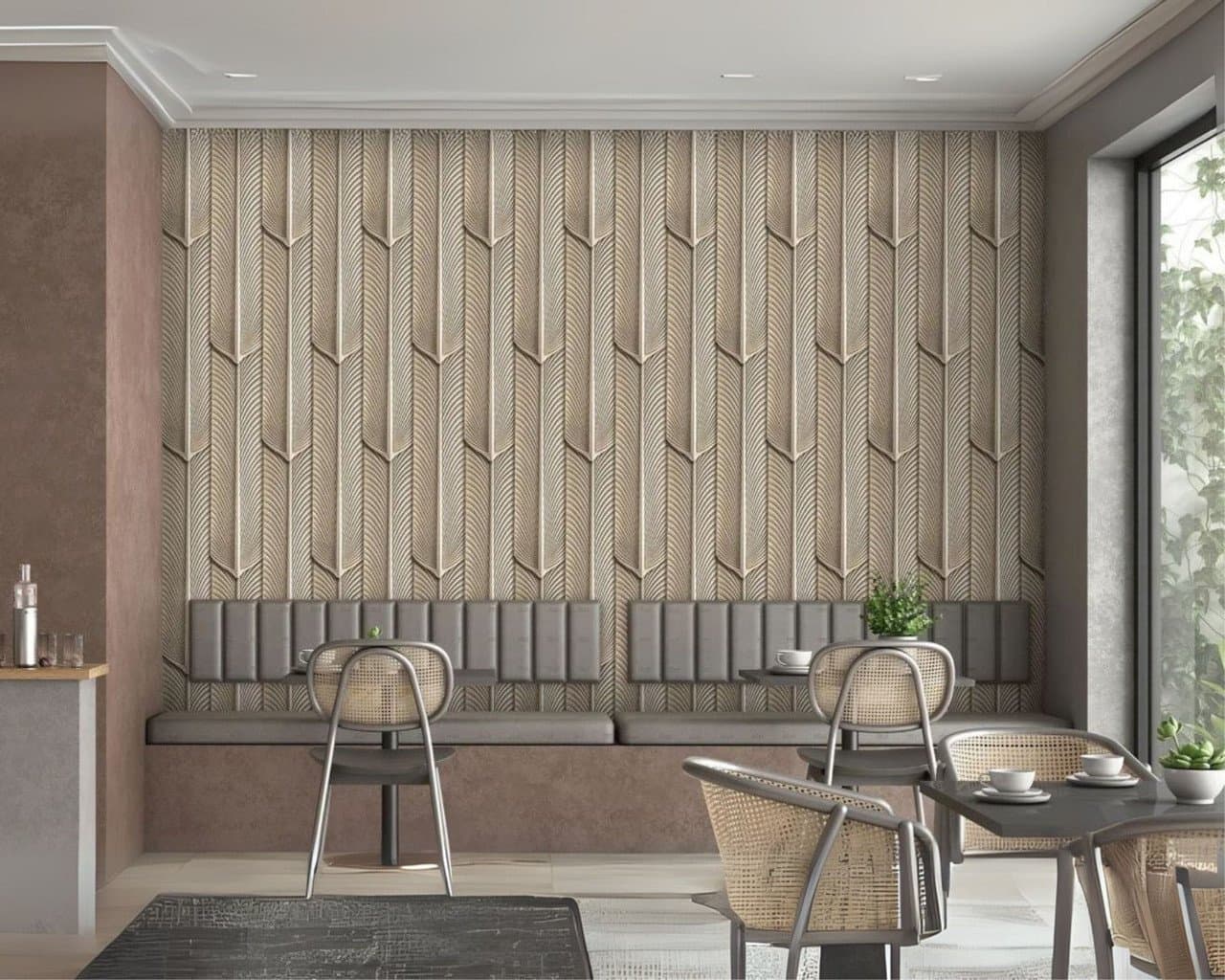 Panneau PU Sanford 20 x 90 cm - 4