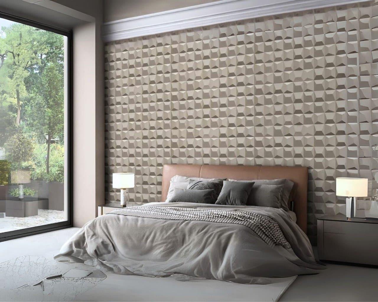 Panneau PU Elbert 60 x 120 cm - 3