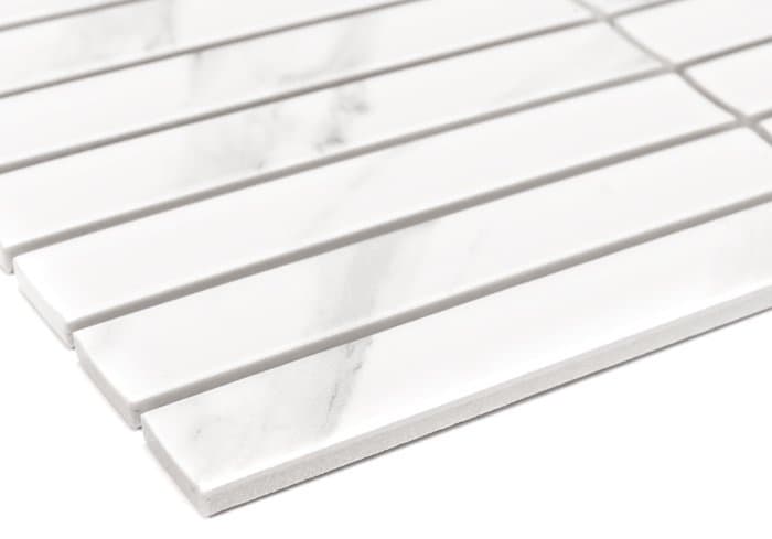 Carreau mural Kitkat Carrara mat - 3