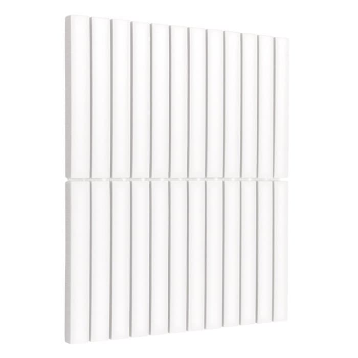 Carrelage mural KitKat Blanc mat - 4