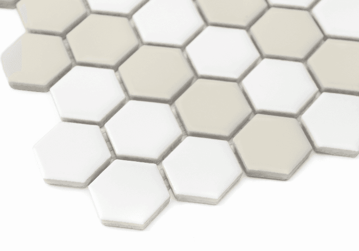Carreau grès cérame Mini Hexagone Doublehex mat - 3