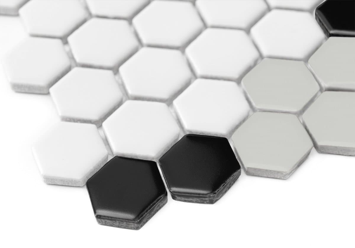 Carrelage Grès cérame Noir - 4