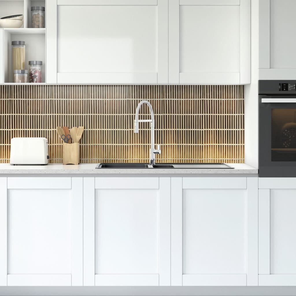 Carrelage mural M. Twig Gold mat - 4