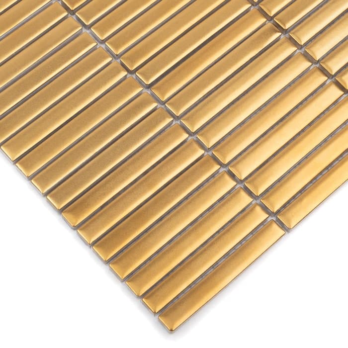 Carrelage mural M. Twig Gold mat