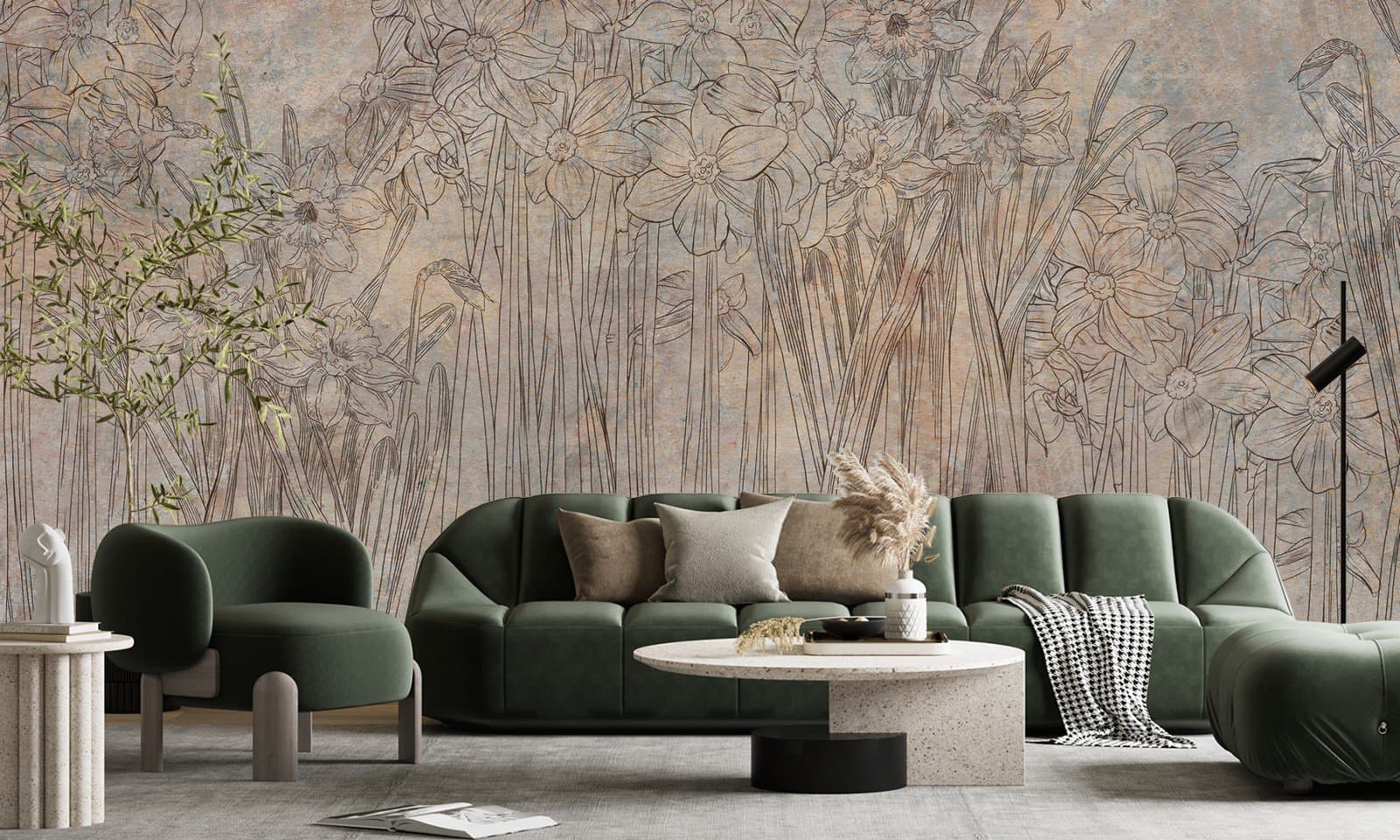 Papier peint Daffodil garden - 3