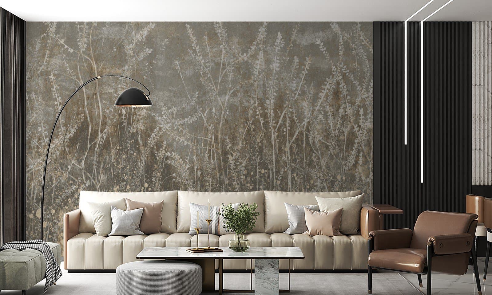 Papier peint Golden Reeds - 3