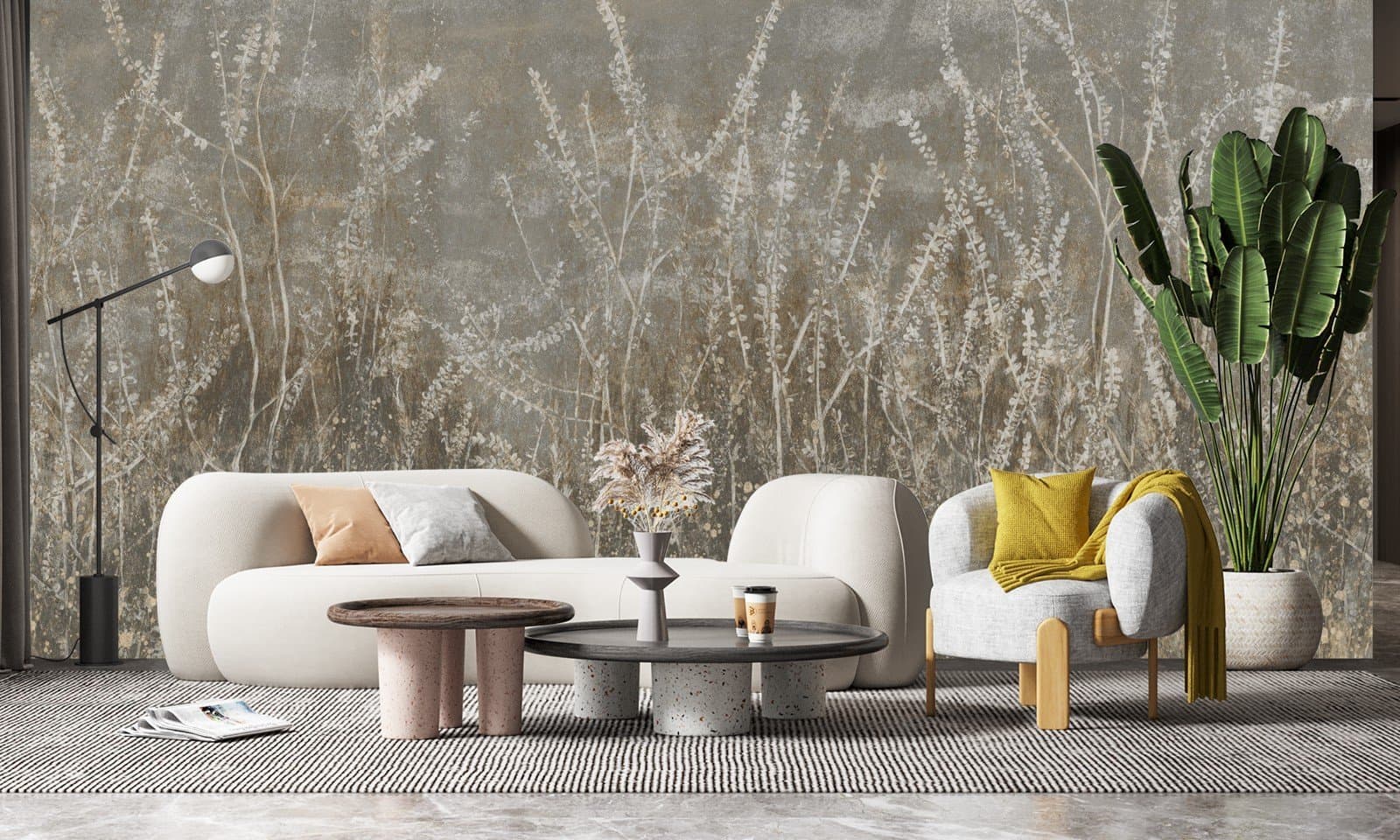 Papier peint Golden Reeds - 4