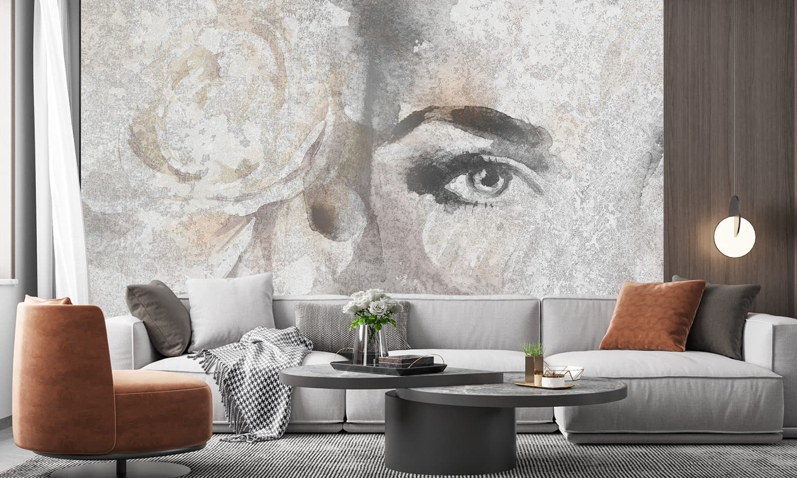 Papier peint Nature's face - 3