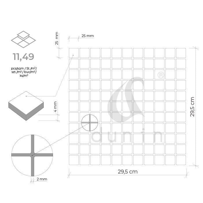 Carrelage Verre S Chêne mat - 5