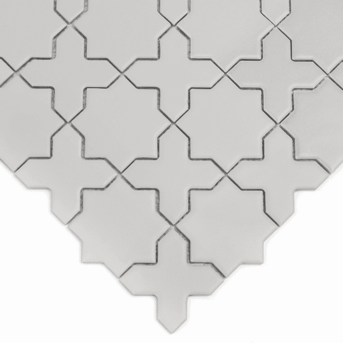 Carreau Star&Cross Cendre mat - 3