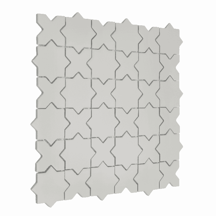 Carreau Star&Cross Cendre mat - 2