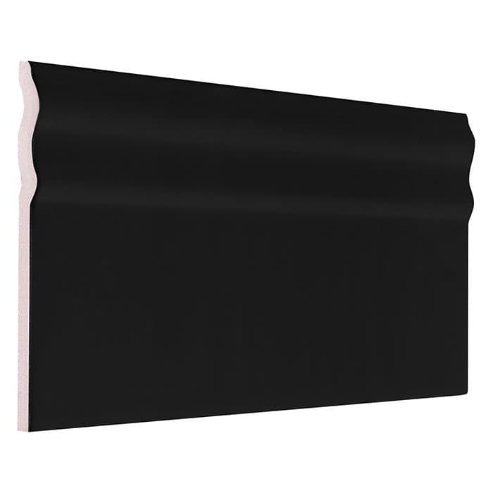 Plinthe brillante noire pour carrelage C-BL03 (jupe)