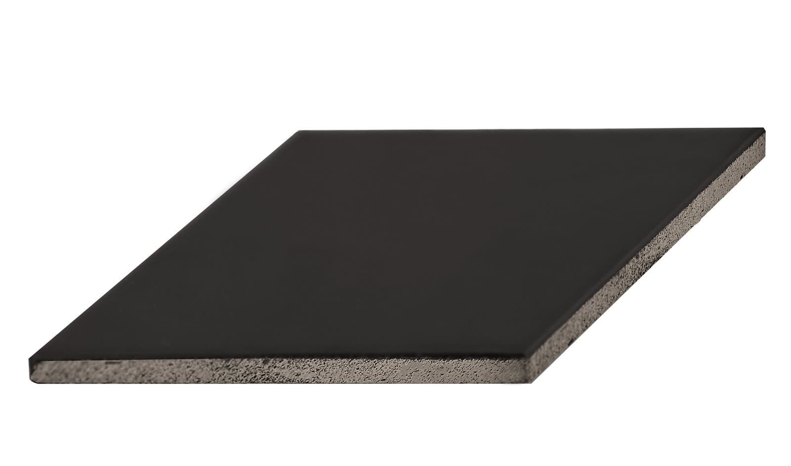 Carreau losange Rombic Noir 01 mat - 5