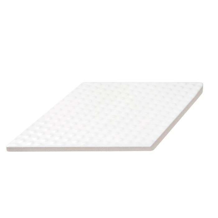 Carreau losange Rombic Blanc 03 mat - 4