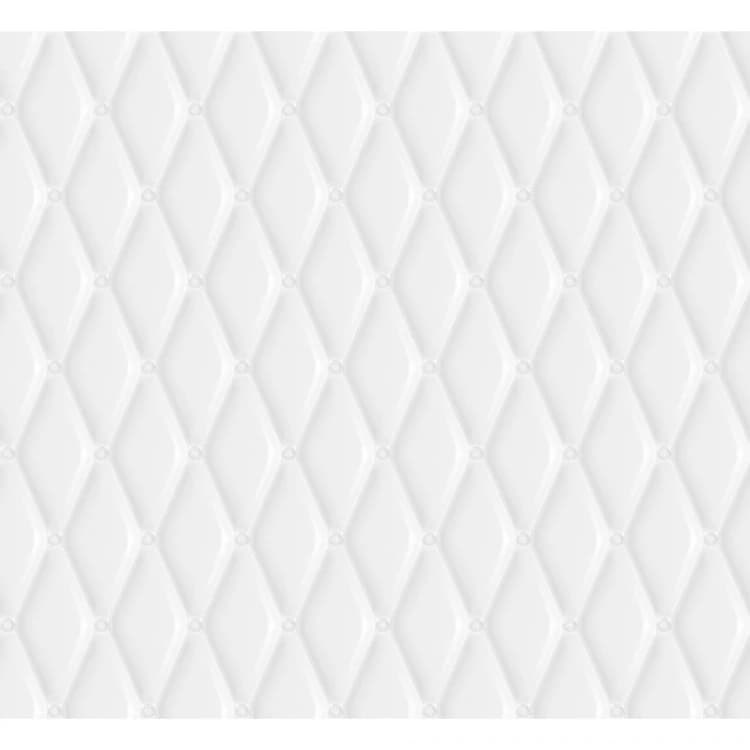 Décor en céramique blanche brillante C-CAP04 - 3