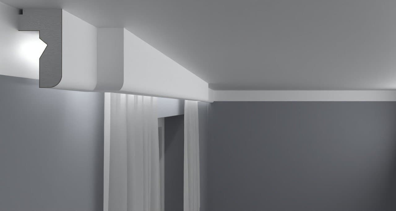 Cache Tringle à Rideau KS02 Design Rectangulaire et Moderne