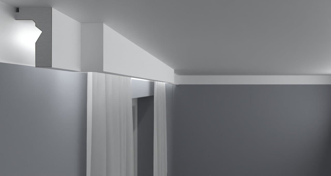 Cache Tringle à Rideau KS04 Design Moderne