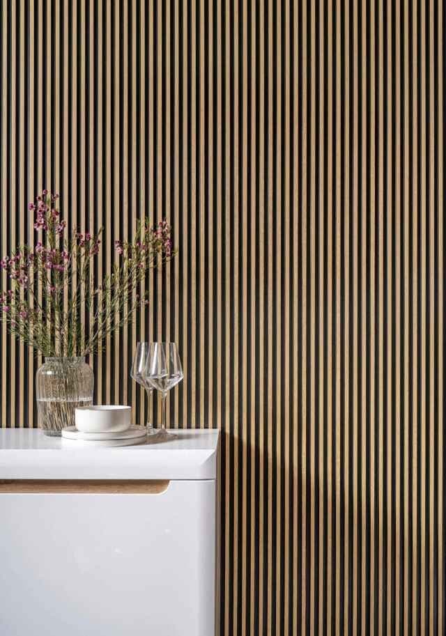 Lamelle Murale Chêne Naturel Collection Stretto L0105T – 200cm