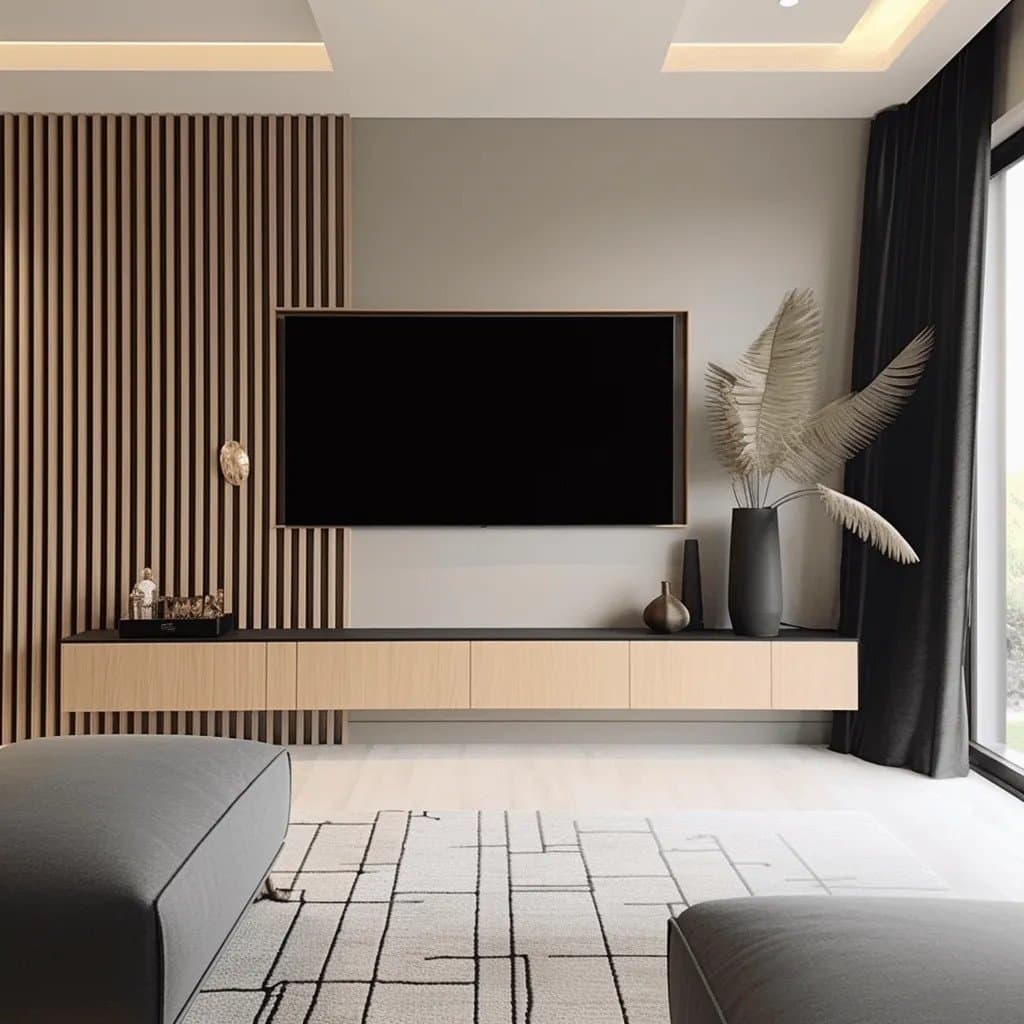 Lamelle Murale Chêne Clair Largo L0302 270cm