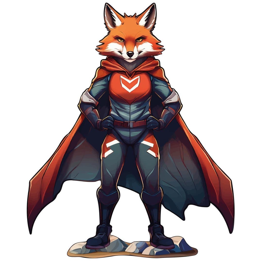 Papier peint autocollant Renard