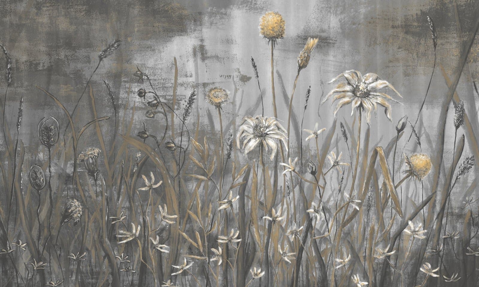 Papier peint Cold Flowers 2