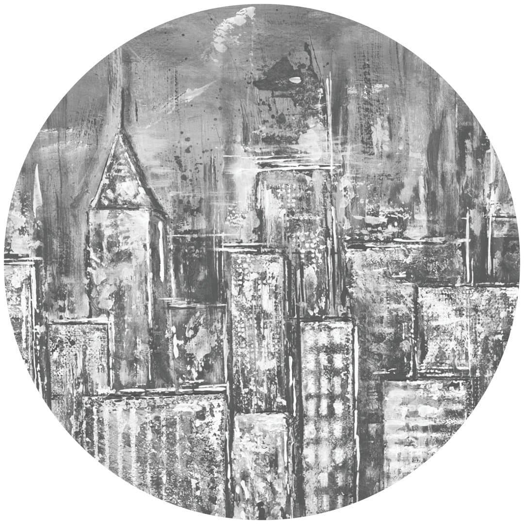 Papier peint cercle City Sketch 2