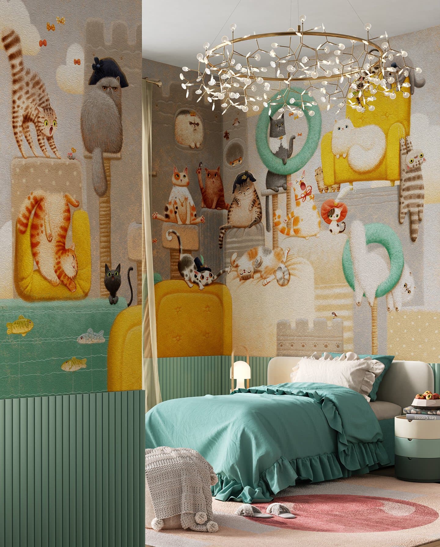 Papier peint Kitty Kitty