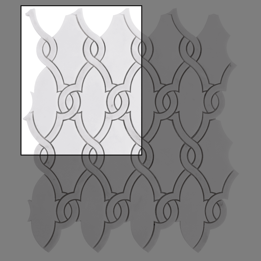 Échantillon Carrara White Herald