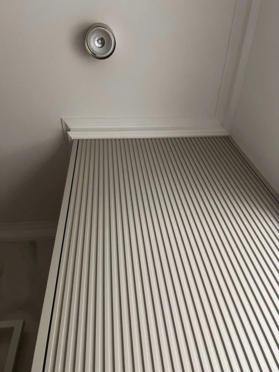 Lamelle Murale Blanche Mate Collection Stretto L0101T 200cm